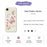 For iPhone 17e / 16e Case Colored Butterfly Flower Pattern Printing Straight Edge TPU Phone Back Cover - Beige - 7