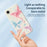 For iPhone 17e / 16e Case Cute 3 Color Butterfly Pattern Printing Straight Edge TPU Phone Back Cover - Beige - 3