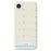 For iPhone 17e / 16e Case Cute Flower Pattern Printing Straight Edge TPU Phone Back Cover - Beige - 1