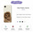 For iPhone 17e / 16e Case Wrapped Cat Pattern Printing Straight Edge TPU Phone Back Cover - Beige - 2