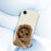 For iPhone 17e / 16e Case Wrapped Cat Pattern Printing Straight Edge TPU Phone Back Cover - Beige - 7