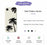 For iPhone 17e / 16e Case Coconut Tree Pattern Printing Straight Edge TPU Phone Back Cover - Beige - 2