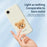 For iPhone 17e / 16e Case Brown Bear Doll Head Pattern Printing Straight Edge TPU Phone Back Cover - Beige - 4