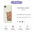 For iPhone 17e / 16e Case Pinch Bear Butt Pattern Printing Straight Edge TPU Phone Back Cover - Beige - 2