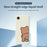 For iPhone 17e / 16e Case Pinch Bear Butt Pattern Printing Straight Edge TPU Phone Back Cover - Beige - 3