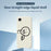 For iPhone 17e / 16e Case Cute Tilted Head Pattern Printing Straight Edge TPU Phone Back Cover - Beige - 3