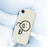 For iPhone 17e / 16e Case Cute Tilted Head Pattern Printing Straight Edge TPU Phone Back Cover - Beige - 6
