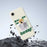 For iPhone 17e / 16e Case Learning Dog Pattern Printing Straight Edge TPU Phone Back Cover - Beige - 6