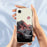 For iPhone 17e / 16e Case Pink Snow Mountain Pattern Printing Straight Edge TPU Phone Back Cover - Beige - 6
