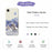 For iPhone 17e / 16e Case White Snow Mountain Pattern Printing Straight Edge TPU Phone Back Cover - Beige - 2