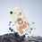 For iPhone 17e / 16e Case Happy Girl Pattern Printing Straight Edge TPU Phone Back Cover - Beige - 5