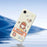 For iPhone 17e / 16e Case Happy Girl Pattern Printing Straight Edge TPU Phone Back Cover - Beige - 7