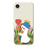 For iPhone 17e / 16e Case Cartoon Duck Pattern Printing Straight Edge TPU Phone Back Cover - Beige - 1