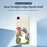 For iPhone 17e / 16e Case Cartoon Duck Pattern Printing Straight Edge TPU Phone Back Cover - Beige - 3