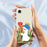 For iPhone 17e / 16e Case Cartoon Duck Pattern Printing Straight Edge TPU Phone Back Cover - Beige - 6