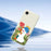 For iPhone 17e / 16e Case Cartoon Duck Pattern Printing Straight Edge TPU Phone Back Cover - Beige - 7