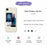 For iPhone 17e / 16e Case Landscape Illustration Pattern Printing Straight Edge TPU Phone Back Cover - Beige - 7