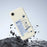 For iPhone 17e / 16e Case Good Luck Notes Pattern Printing Straight Edge TPU Phone Back Cover - Beige - 5