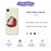 For iPhone 17e / 16e Case Casual Cat Pattern Printing Straight Edge TPU Phone Back Cover - Beige - 7