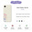 For iPhone 17e / 16e Case 3 Cute Dogs Pattern Printing Straight Edge TPU Phone Back Cover - Beige - 7