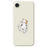 For iPhone 17e / 16e Case Cute Calico Cat Pattern Printing Straight Edge TPU Phone Back Cover - Beige - 1