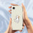 For iPhone 17e / 16e Case Cute Calico Cat Pattern Printing Straight Edge TPU Phone Back Cover - Beige - 6