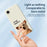 For iPhone 17e / 16e Case Cute Corgi Beauty Pattern Printing Straight Edge TPU Phone Back Cover - Beige - 3
