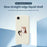 For iPhone 17e / 16e Case Three Dogs Pattern Printing Straight Edge TPU Phone Back Cover - Beige - 2