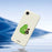 For iPhone 17e / 16e Case Hug Green Pear Pattern Printing Straight Edge TPU Phone Back Cover - Beige - 7