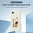 For iPhone 17e / 16e Case Toast Dog Pattern Printing Straight Edge TPU Phone Back Cover - Beige - 3