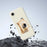 For iPhone 17e / 16e Case Toast Dog Pattern Printing Straight Edge TPU Phone Back Cover - Beige - 7