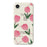 For iPhone 17e / 16e Case Tulip Pattern Printing Straight Edge TPU Phone Back Cover - Beige - 1