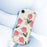 For iPhone 17e / 16e Case Tulip Pattern Printing Straight Edge TPU Phone Back Cover - Beige - 4