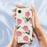 For iPhone 17e / 16e Case Tulip Pattern Printing Straight Edge TPU Phone Back Cover - Beige - 5