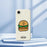 For iPhone 17e / 16e Case Hamburger Pattern Printing Straight Edge TPU Phone Back Cover - Beige - 6