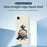 For iPhone 17e / 16e Case Garbage Bag Dog Pattern Printing Straight Edge TPU Phone Back Cover - Beige - 2