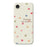 For iPhone 17e / 16e Case Colorful Love Pattern Printing Straight Edge TPU Phone Back Cover - Beige - 1