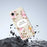 For iPhone 17e / 16e Case Beauitful Flowers Pattern Printing Straight Edge TPU Phone Back Cover - Beige - 6