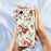 For iPhone 17e / 16e Case Colorful Flowers Pattern Printing Straight Edge TPU Phone Back Cover - Beige - 5