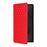 For Samsung Galaxy S25 FE Case Wallet Rhombus Imprinted Leather Phone Cover - Red - 6