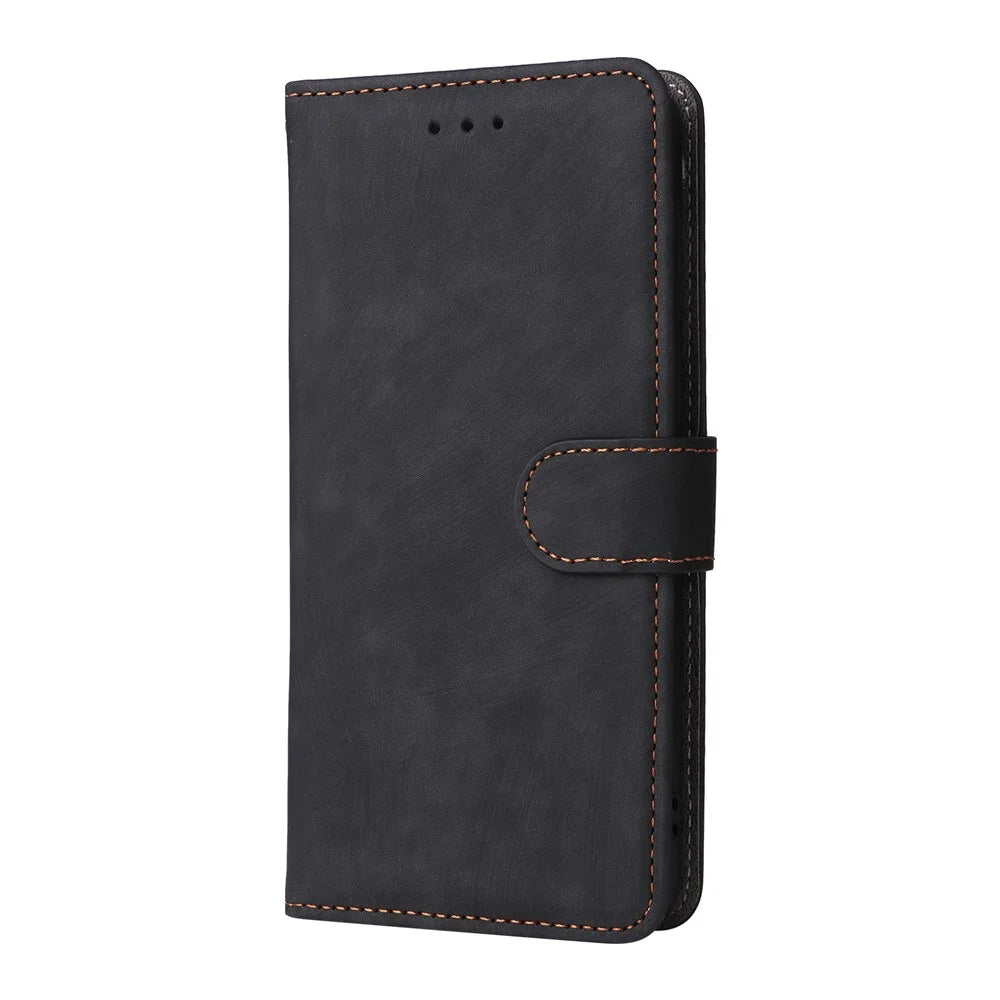 For vivo X200 FE 5G / S30 Pro mini 5G Case Wallet RFID Blocking PU Leather Phone Cover Stand with Strap - Black - 7