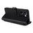 For Realme P3 Ultra 5G Case with Shoulder / Wrist Strap Leather Phone Cover Stand Wallet - Black - 6