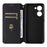 For Realme P3 Ultra 5G Case Wallet Rhombus Imprinted Leather Phone Cover - Red - 3