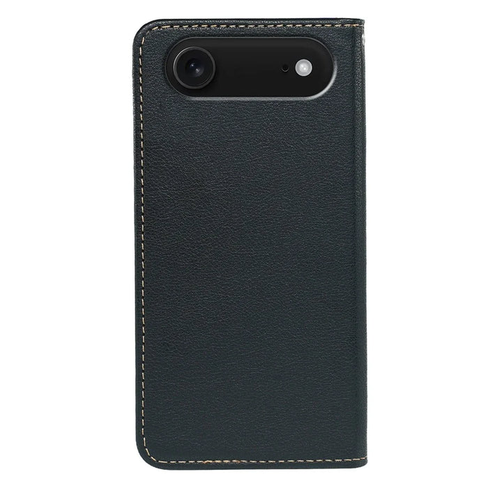 For iPhone Air Case Wallet RFID Blocking Leather Phone Cover Strong Magnetic Closure - Black - 5