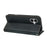 For iPhone 17 Case Wallet RFID Blocking Leather Phone Cover Strong Magnetic Closure - Black - 4