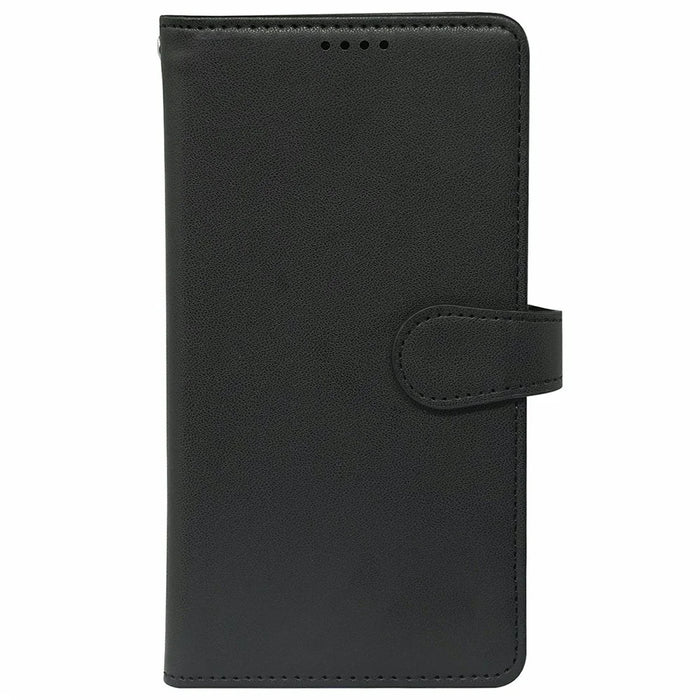 For iPhone 17 Case with 9 Card Slots PU Leather Stand Phone Cover - Black - 6