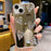 For iPhone 15 Case Mirror Finish 3D Electroplated Love Pattern Hard PC Phone Back Cover - 1