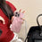 For iPhone 15 Pro Case Down Jacket Leopard Print Acrylic Phone Back Cover - Pink - 2