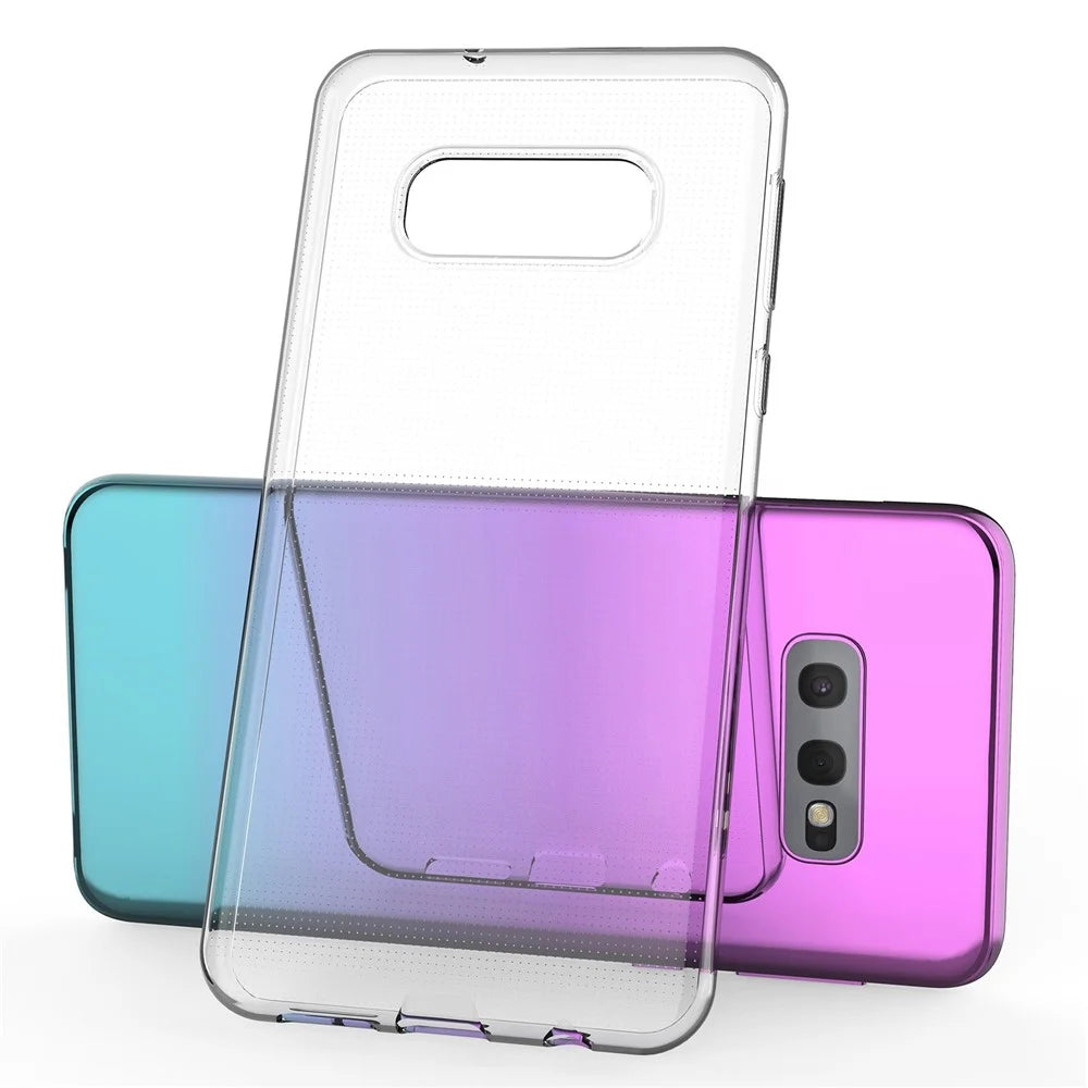 Ultra Slim HD Clear Phone Cover for Samsung Galaxy S10e, Drop-Proof Protection Flexible TPU Case - 2