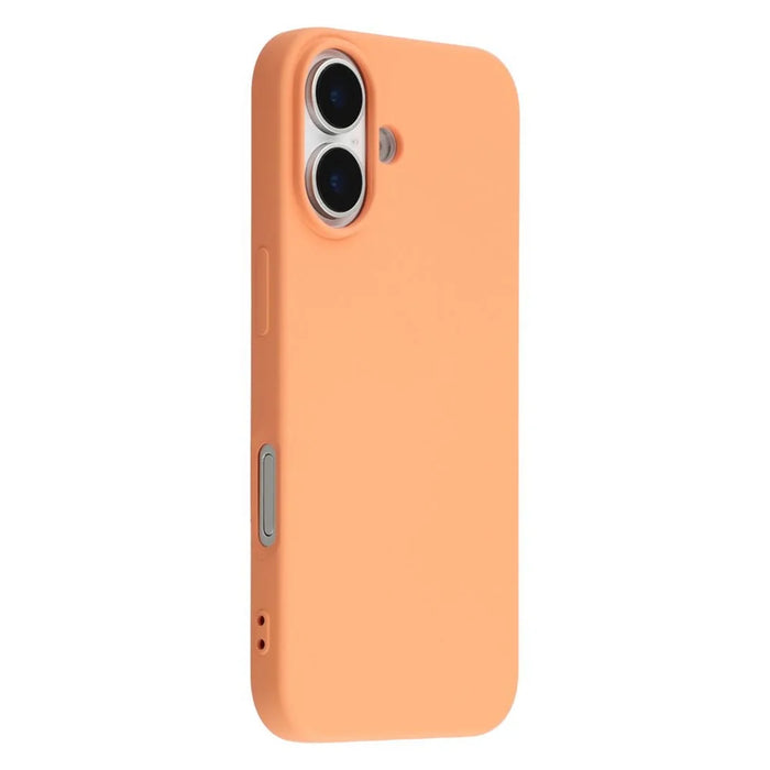 X-LEVEL For iPhone 17 Case Soft TPU Anti Scratch Fiber Lining Phone Cover - Orange - 1
